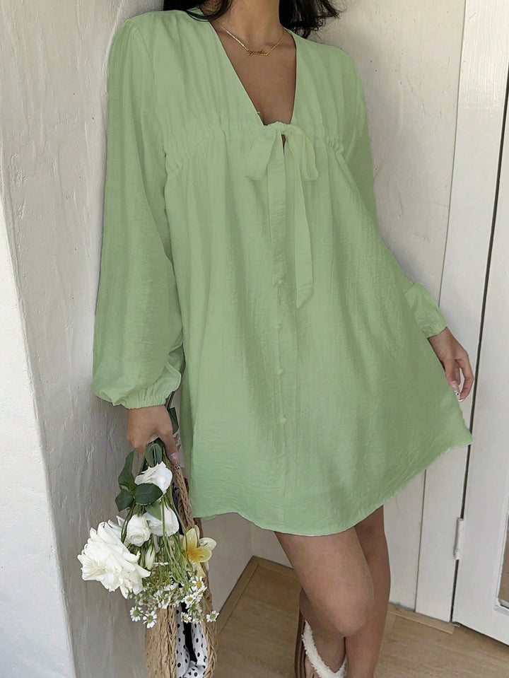 Rochie scurtă SHEIN, verde