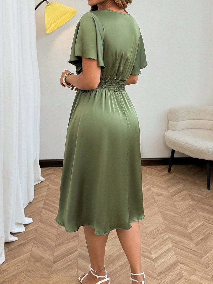 Rochie SHEIN, kaki