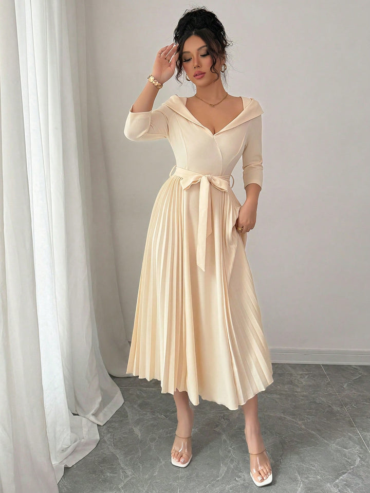 Rochie midi SHEIN, portocaliu