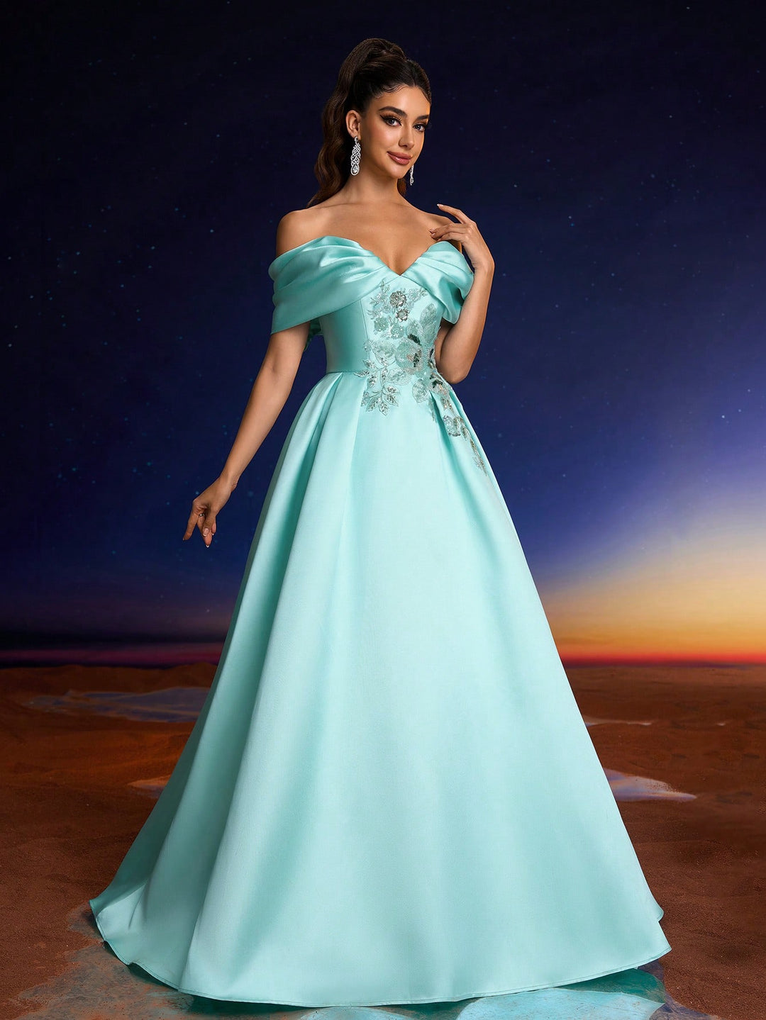 Rochie SHEIN, verde