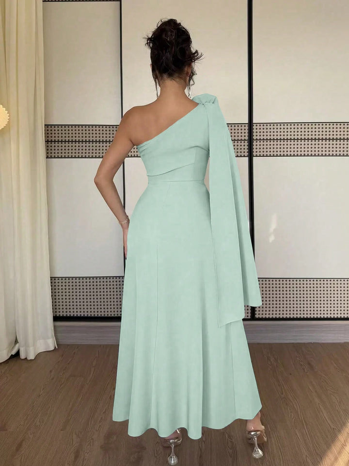 Rochie maxi SHEIN, verde