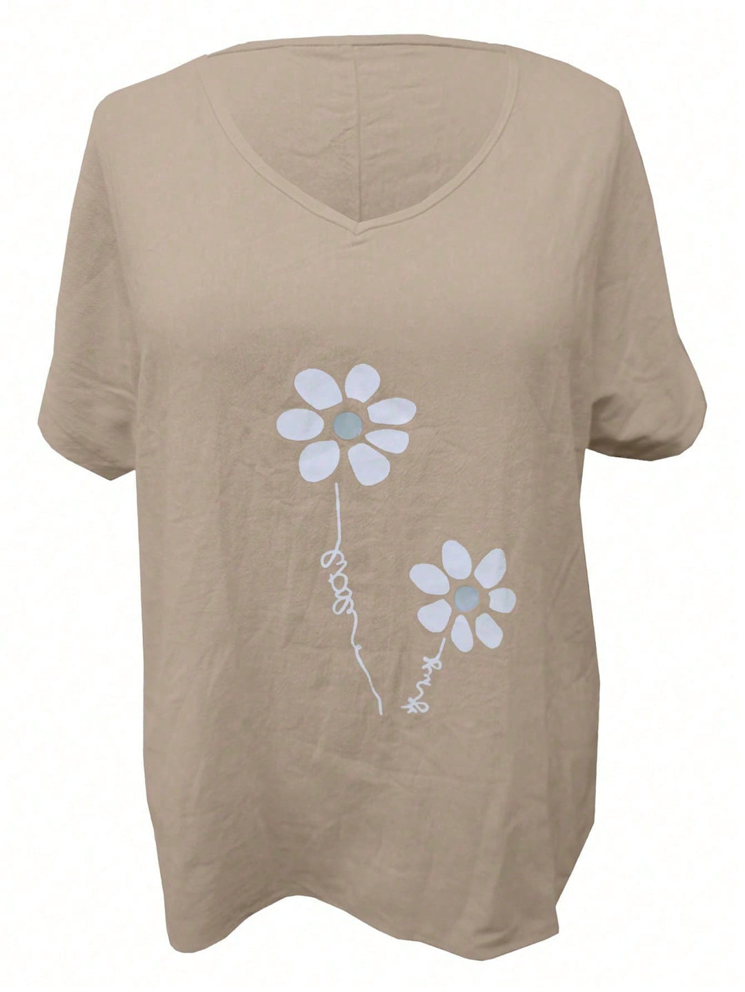 Tricou SHEIN, bej
