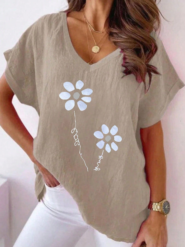Tricou SHEIN, bej