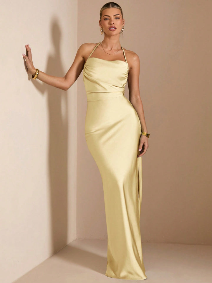 Rochie maxi SHEIN, galben