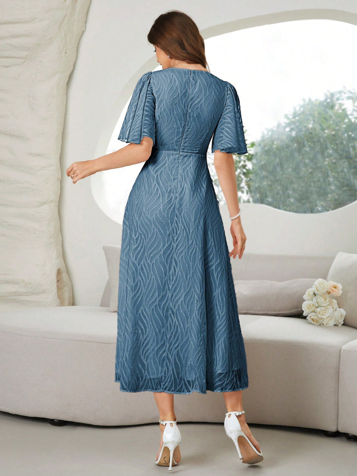 SHEIN maxi ruha, kék