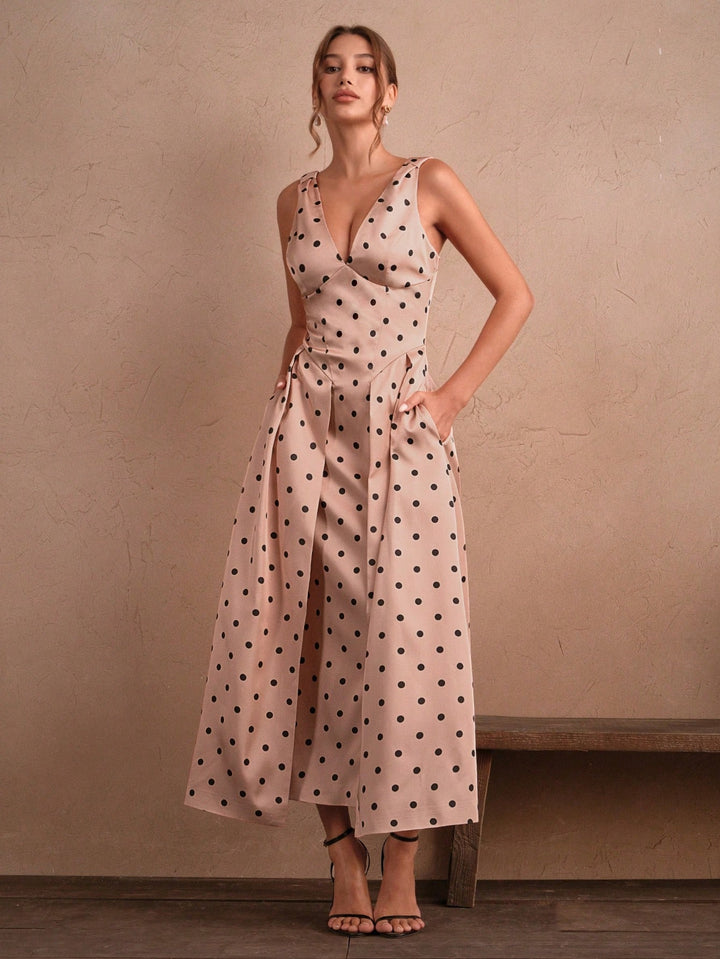 Rochie maxi SHEIN, auriu