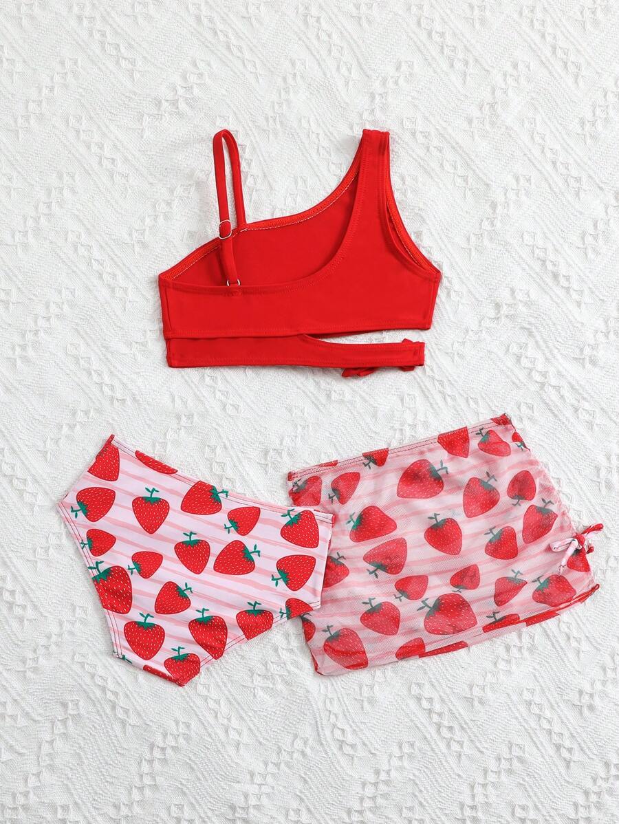 Set costum de baie SHEIN, mix culori