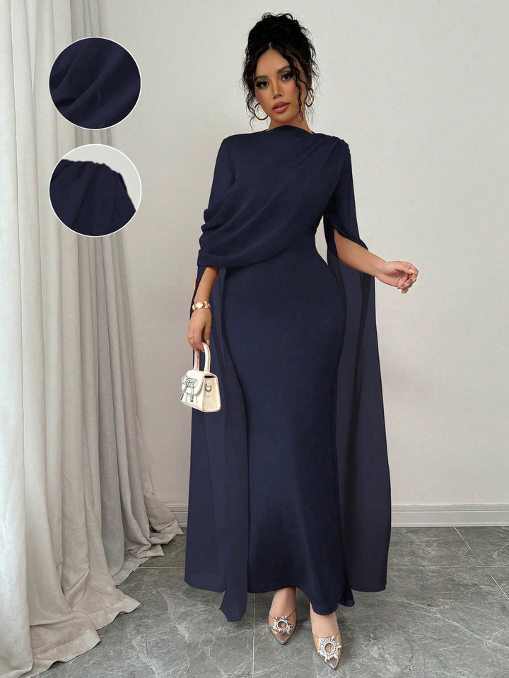 Rochie maxi SHEIN, albastru