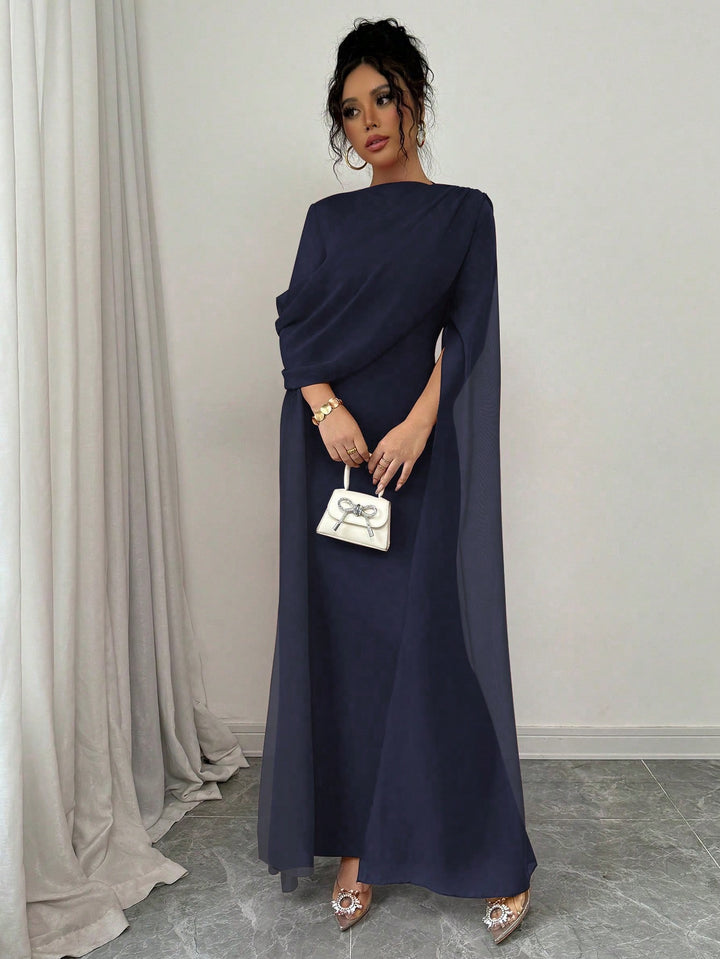 Rochie maxi SHEIN, albastru