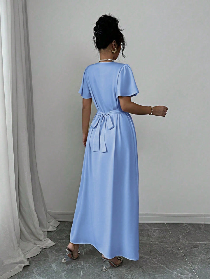 SHEIN maxi ruha, kék