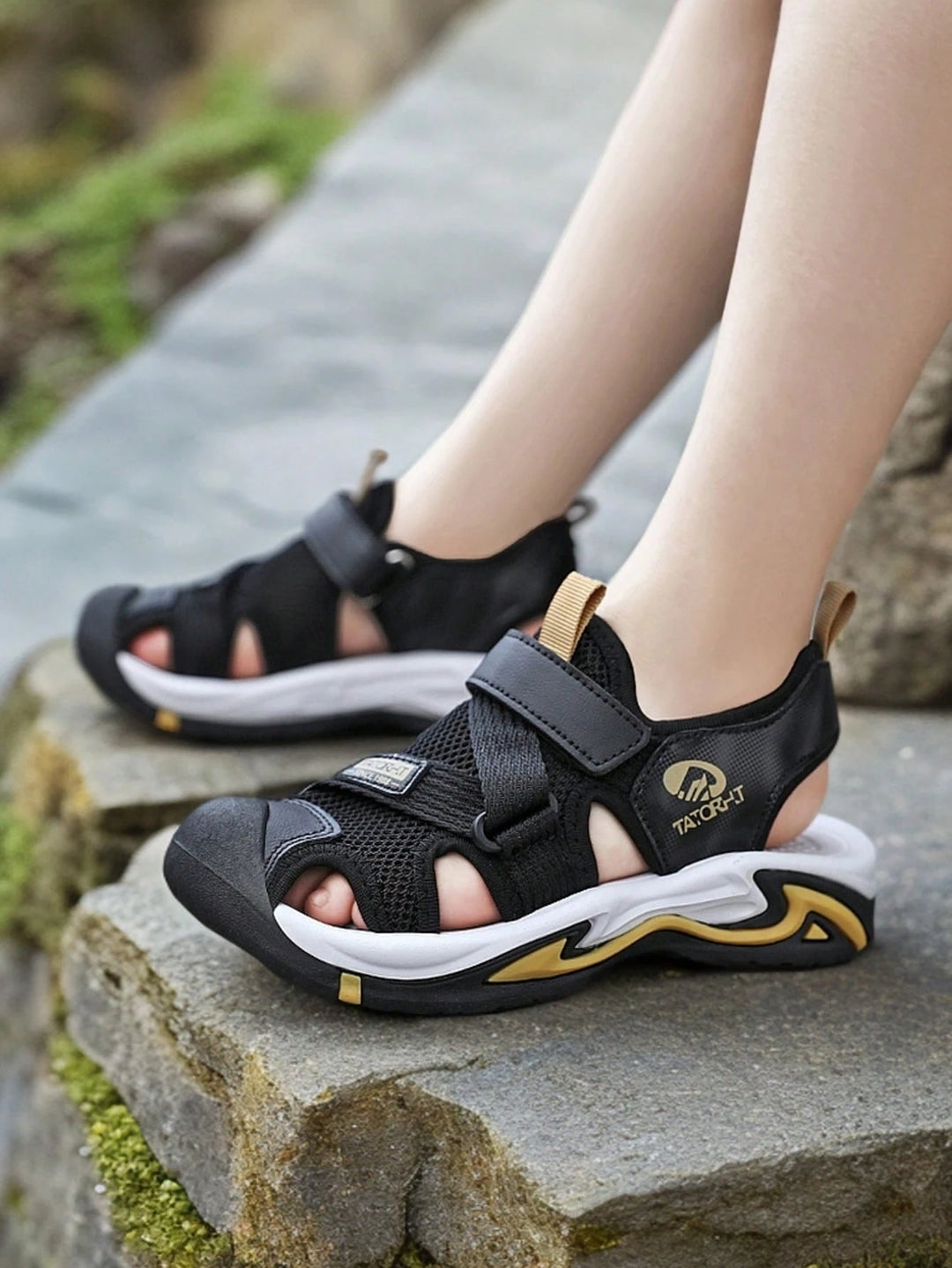 Sandale SHEIN, negru