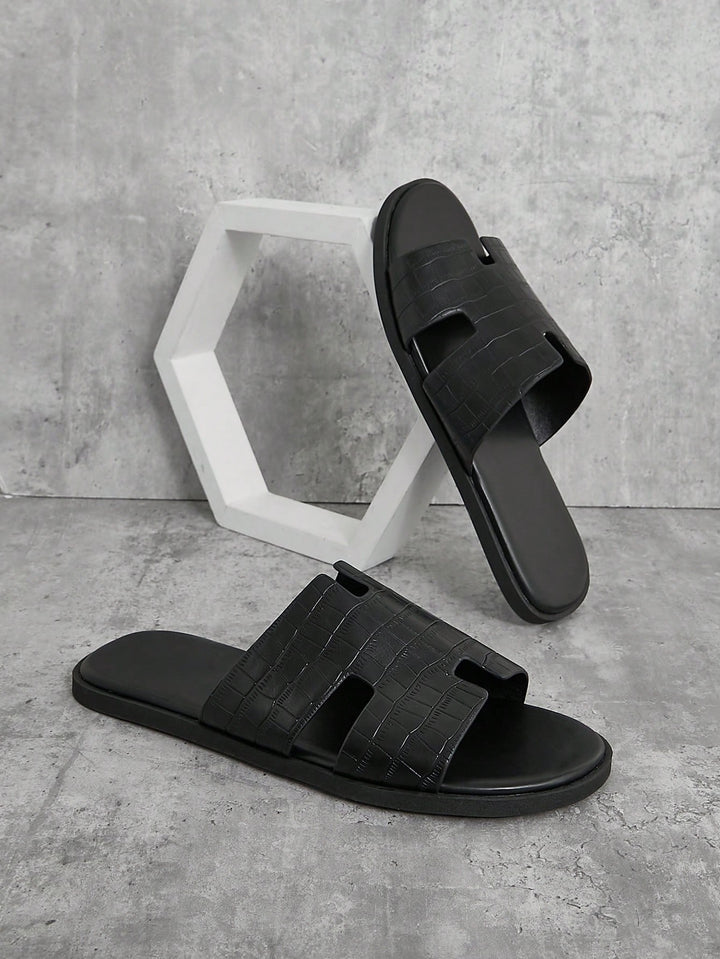 SHEIN Sliders, Black