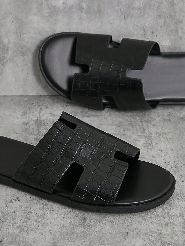 SHEIN Sliders, Black