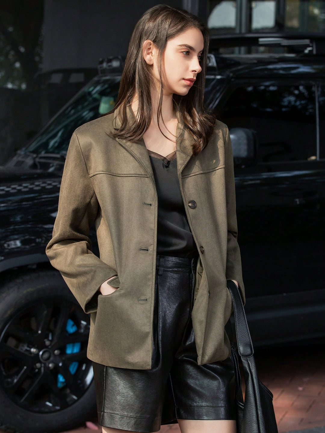 Dzseki SHEIN, khaki