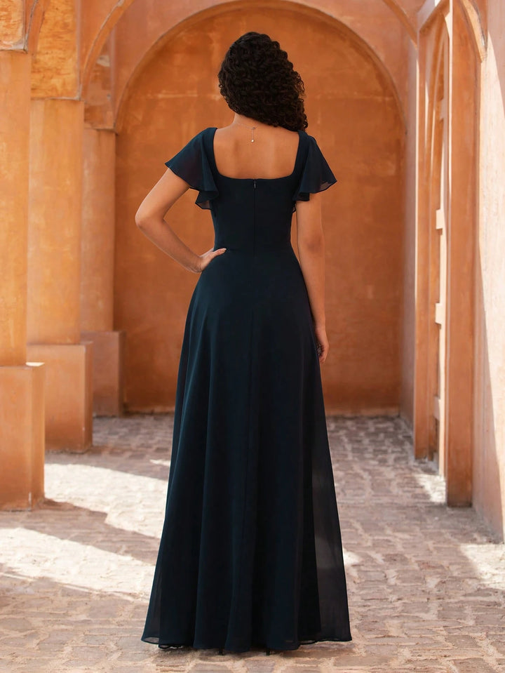 SHEIN maxi ruha, kék
