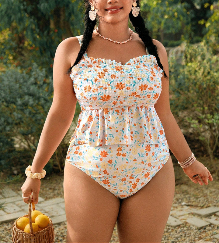 Costum de baie SHEIN, mix culori