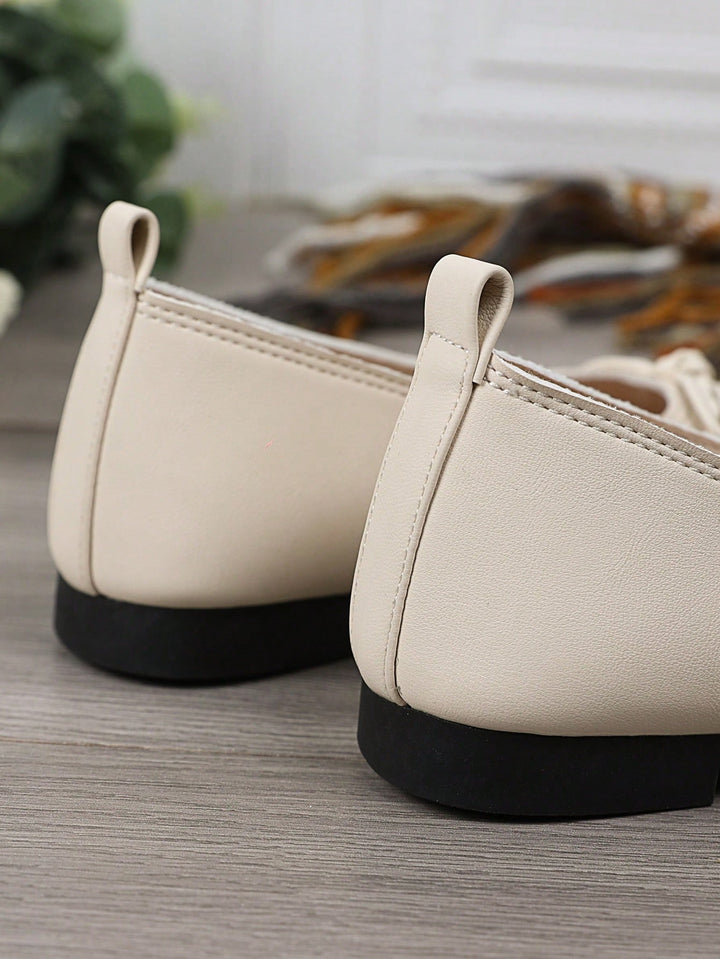 Balerini SHEIN, crem