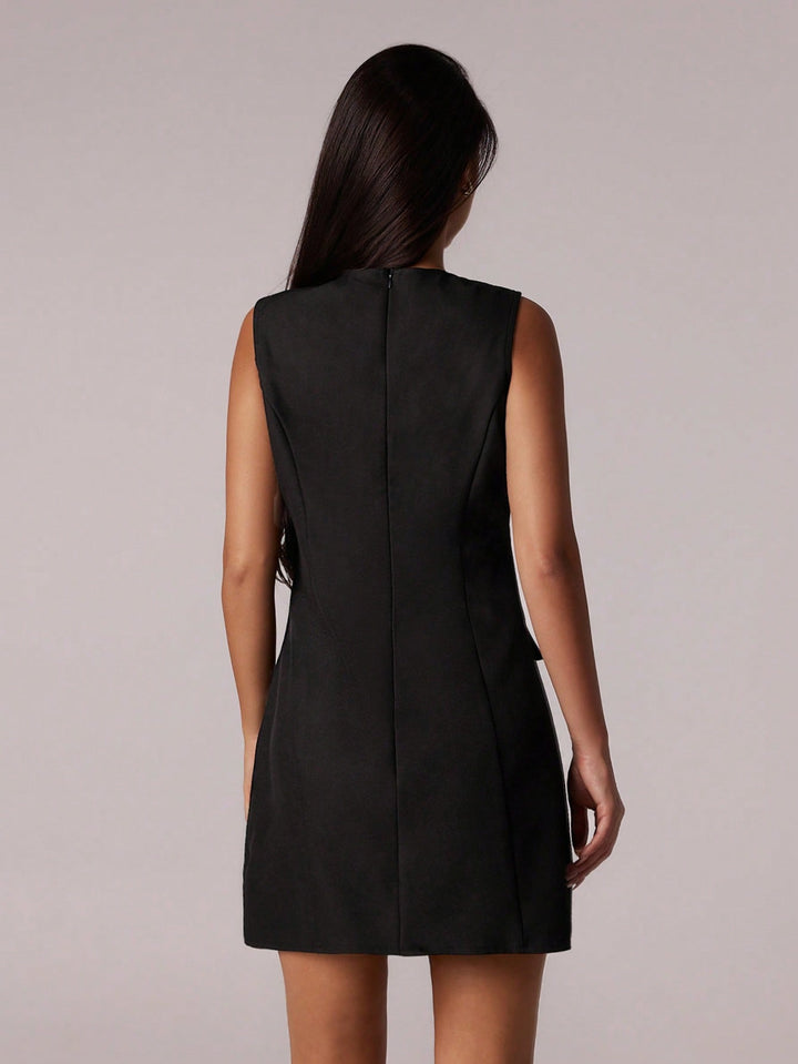 Rochie mini SHEIN, negru