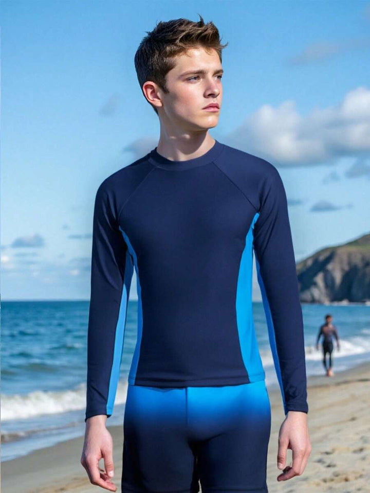 Costum de baie SHEIN, albastru