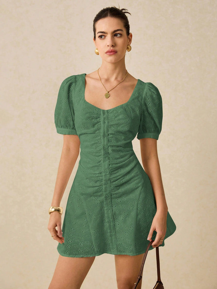 Rochie mini SHEIN, verde
