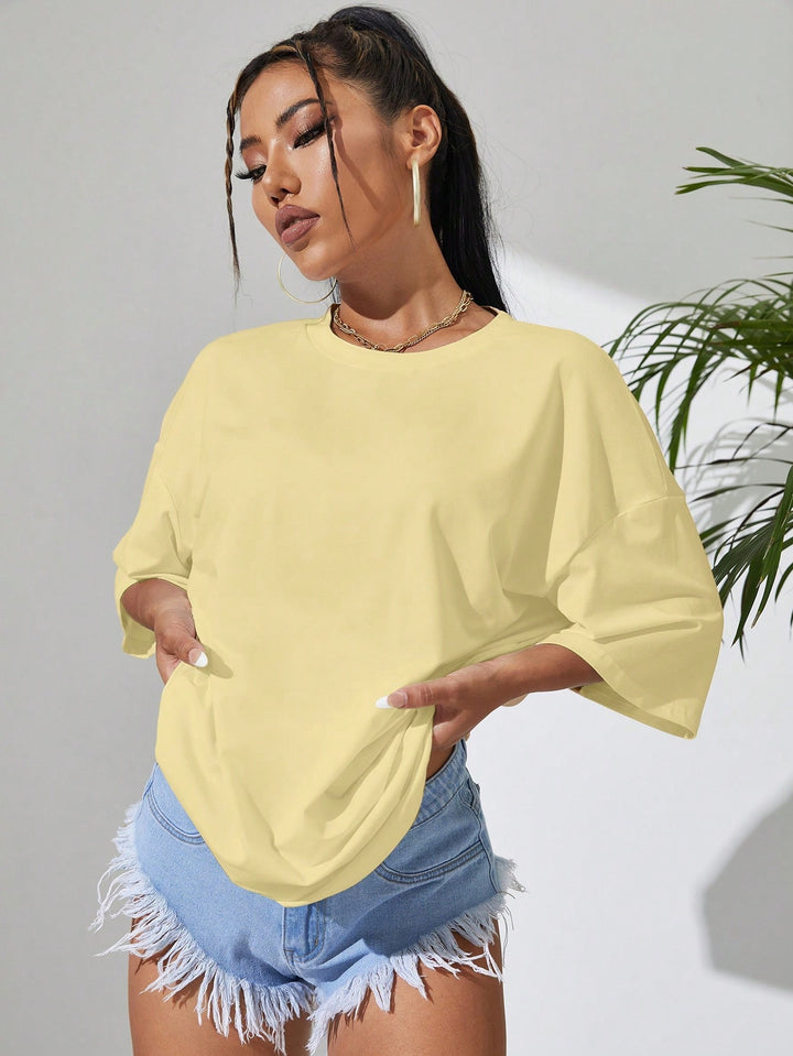 Tricou SHEIN, galben
