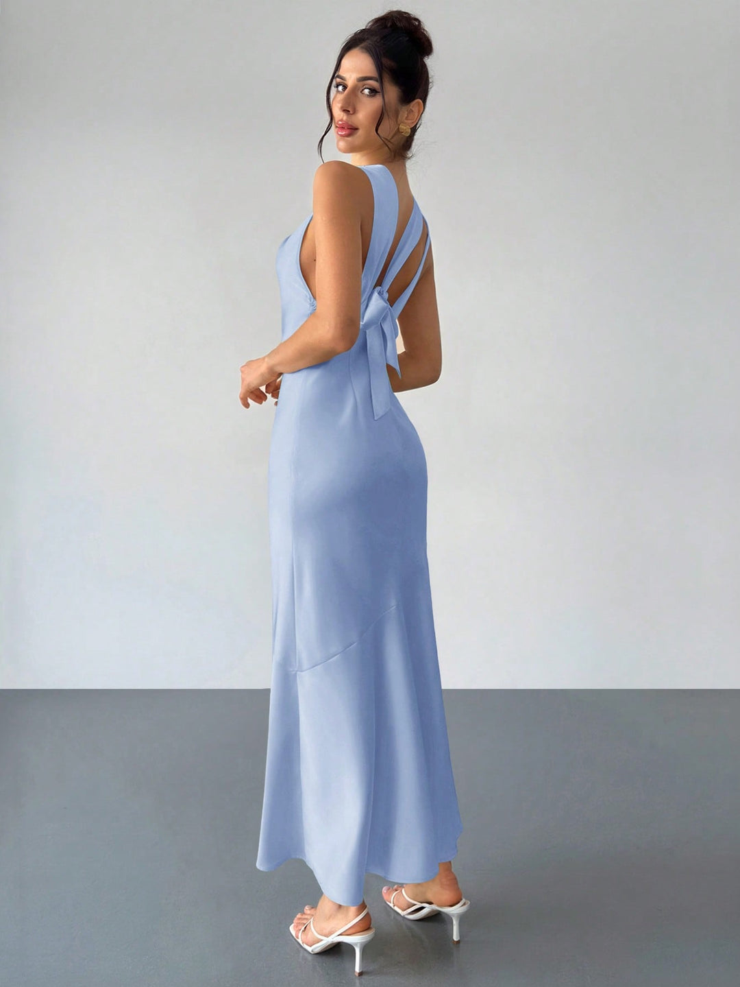 Rochie maxi SHEIN, albastru