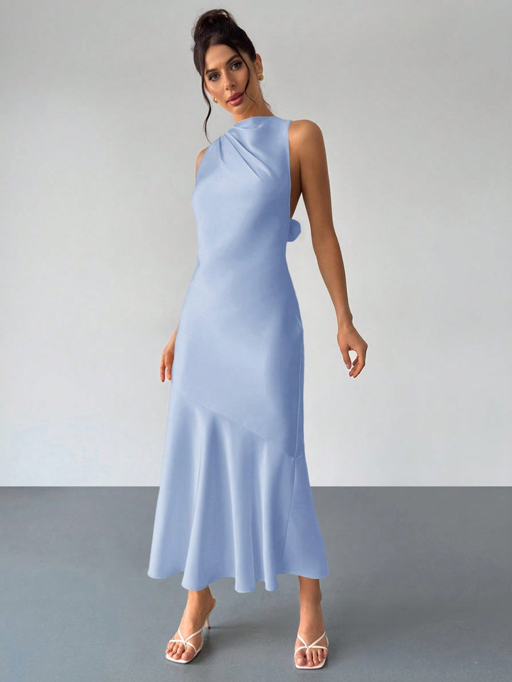 Rochie maxi SHEIN, albastru
