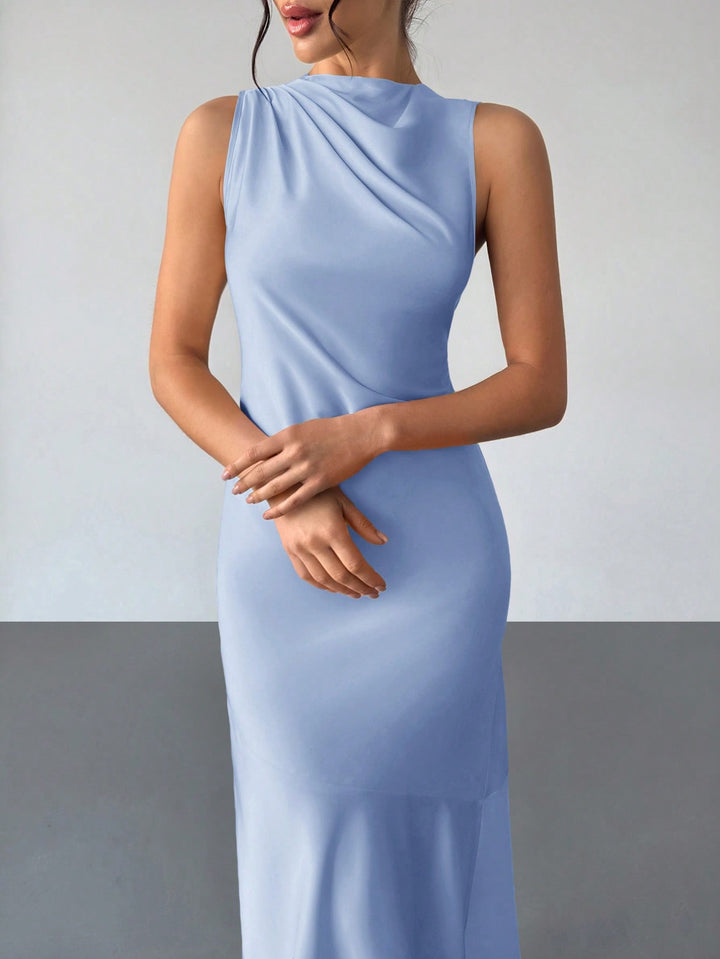 Rochie maxi SHEIN, albastru