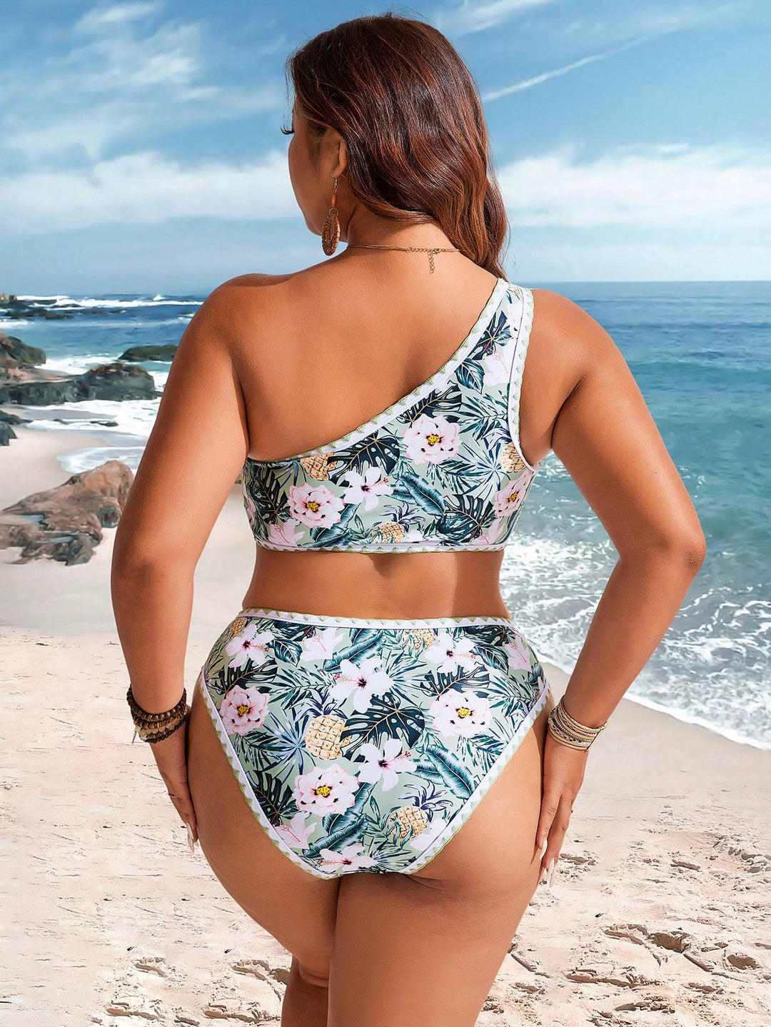 Set bikini de baie SHEIN, mix culori