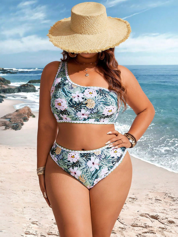 Set bikini de baie SHEIN, mix culori