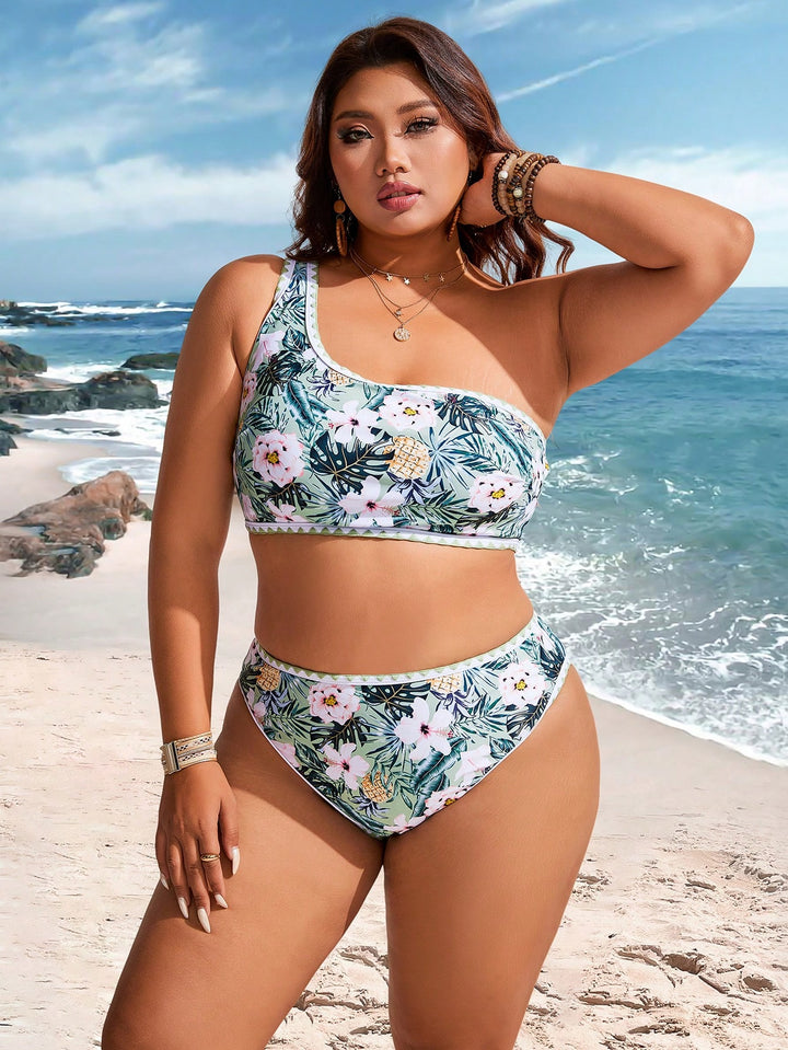 Set bikini de baie SHEIN, mix culori