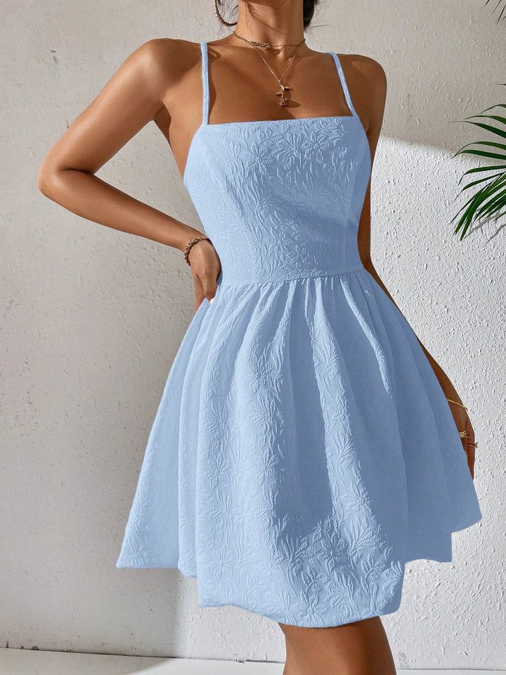 Rochie scurtă SHEIN, albastru