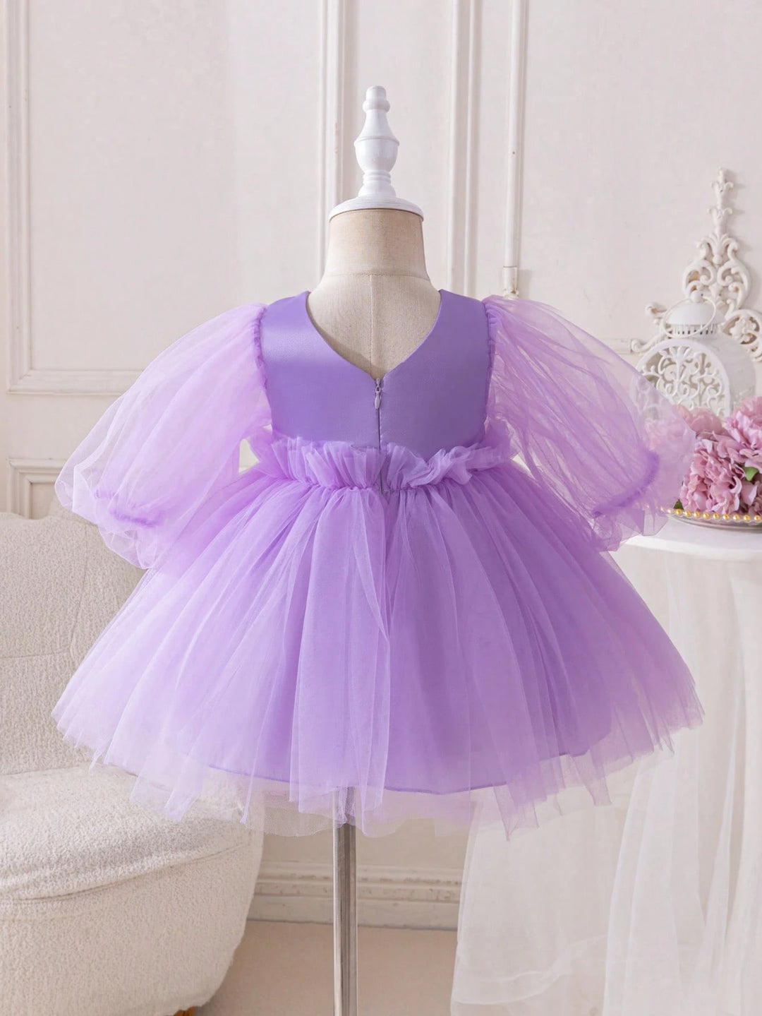 SHEIN mini ruha, lila