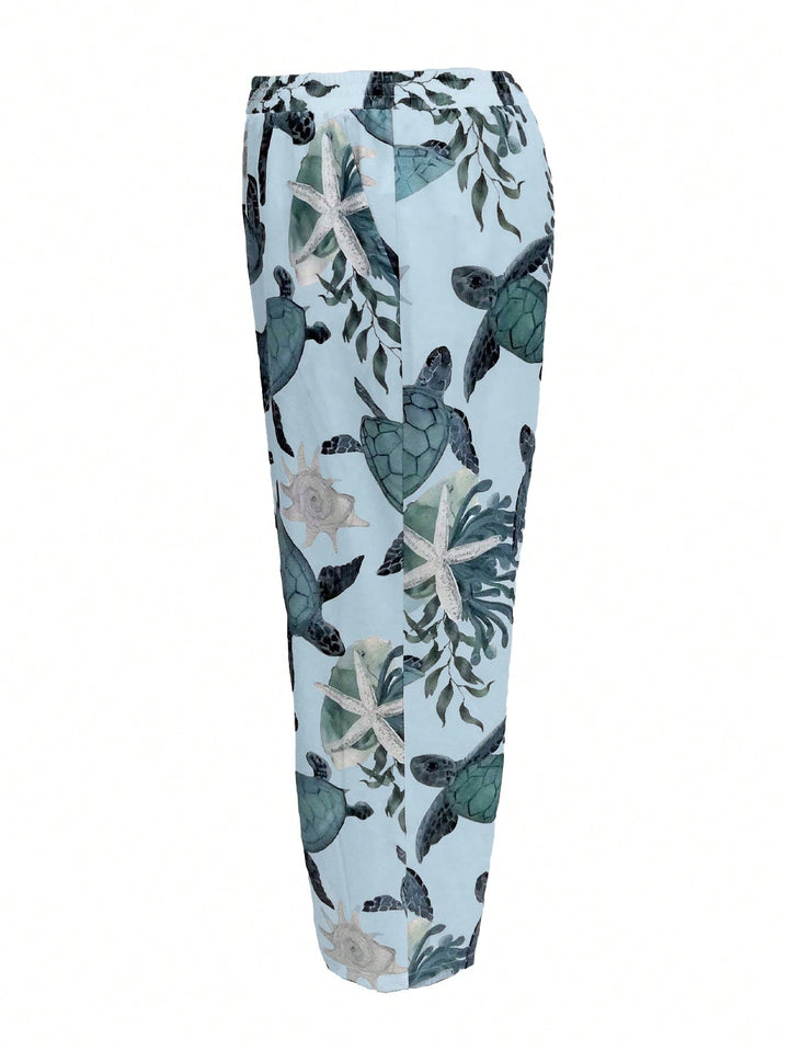 Pantaloni SHEIN, albastru