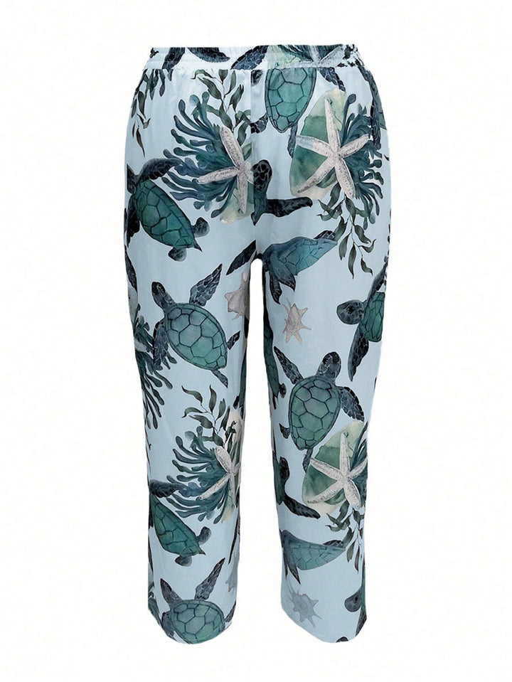 Pantaloni SHEIN, albastru