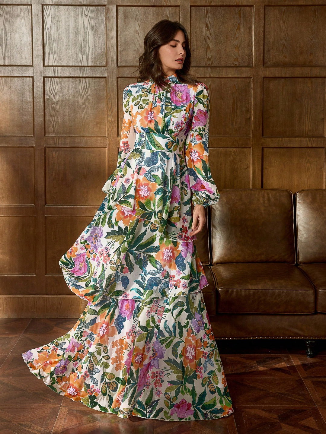 Rochie SHEIN, mix culori