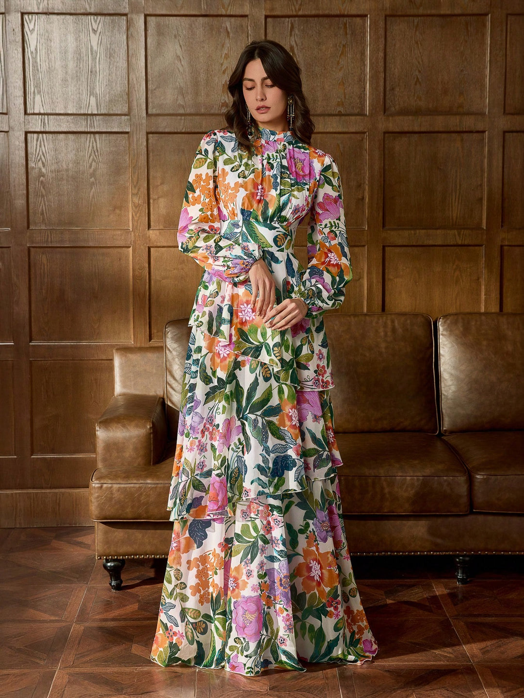 Rochie SHEIN, mix culori