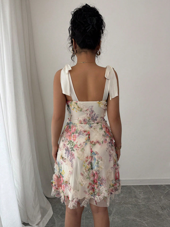 Rochie scurtă SHEIN, bej