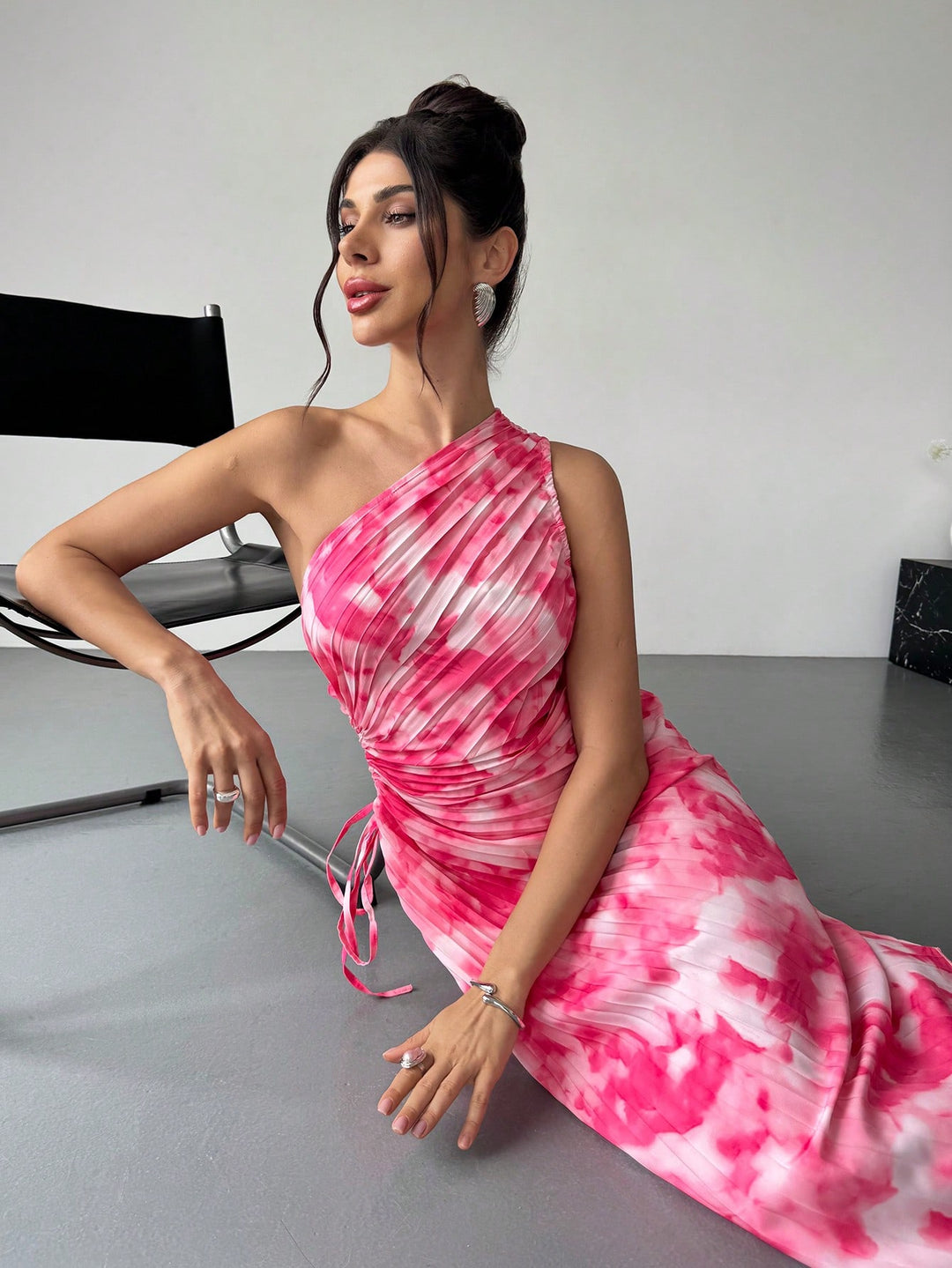 Rochie maxi SHEIN, mix culori