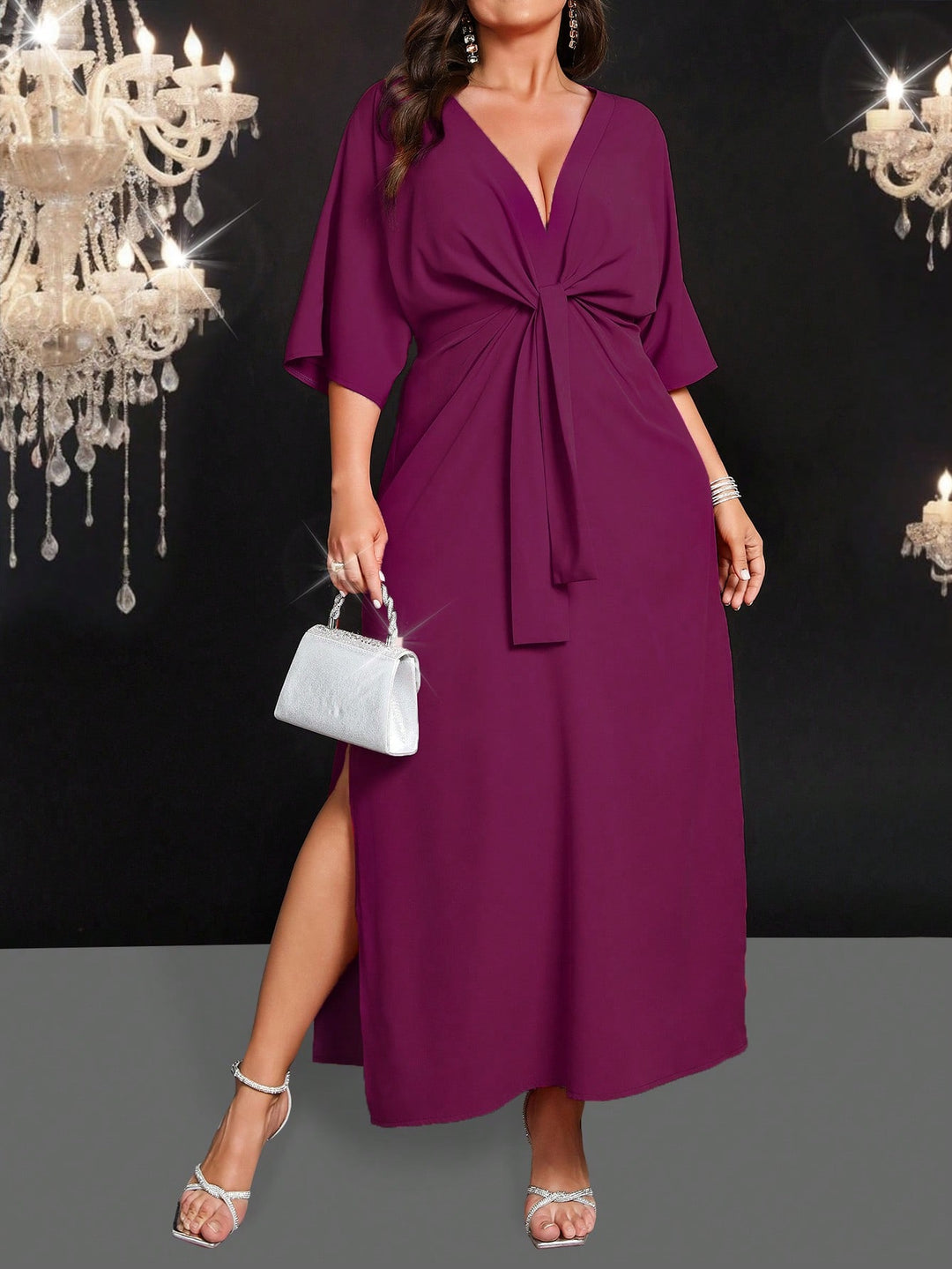 SHEIN ruha, lila