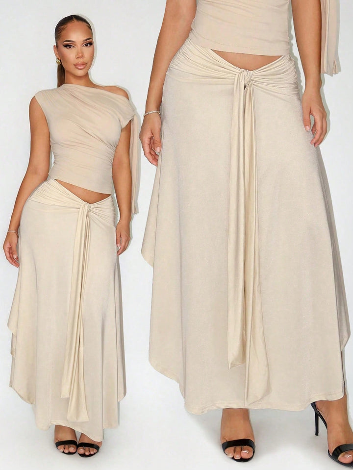 SHEIN szoknya, khaki