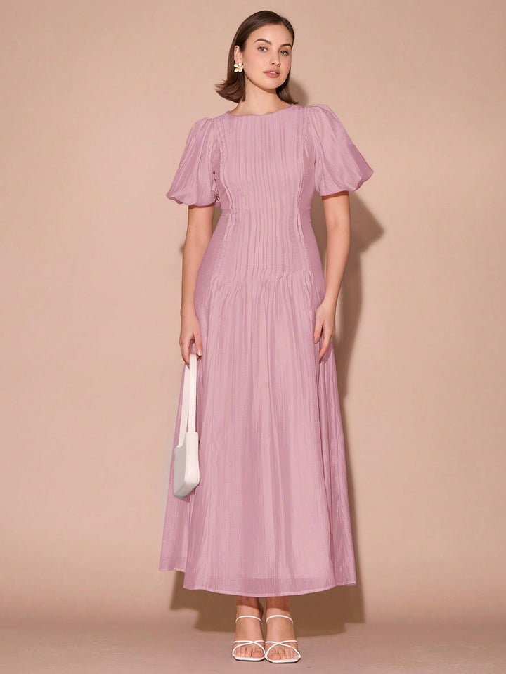 Rochie maxi SHEIN, roz