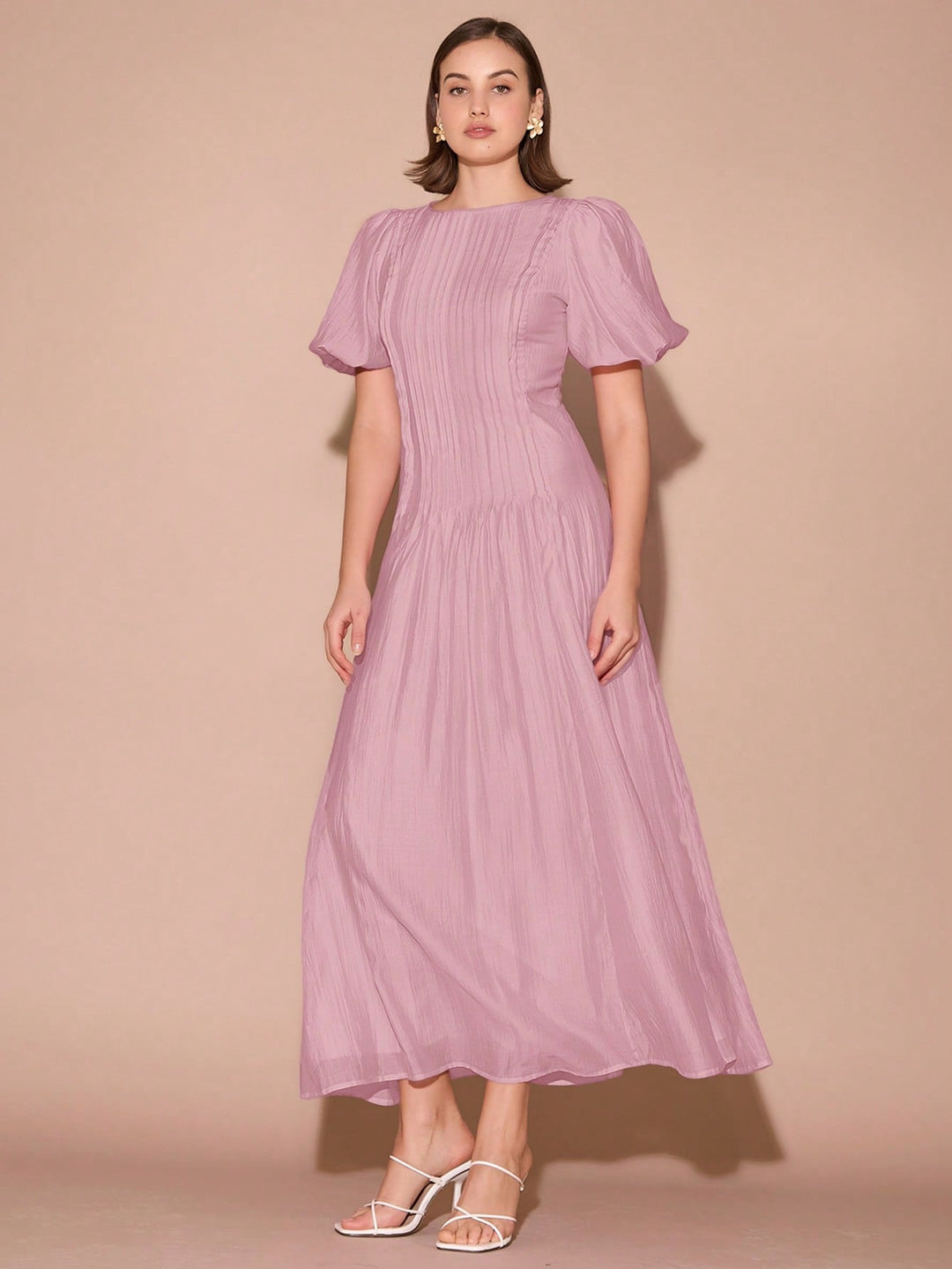 Rochie maxi SHEIN, roz