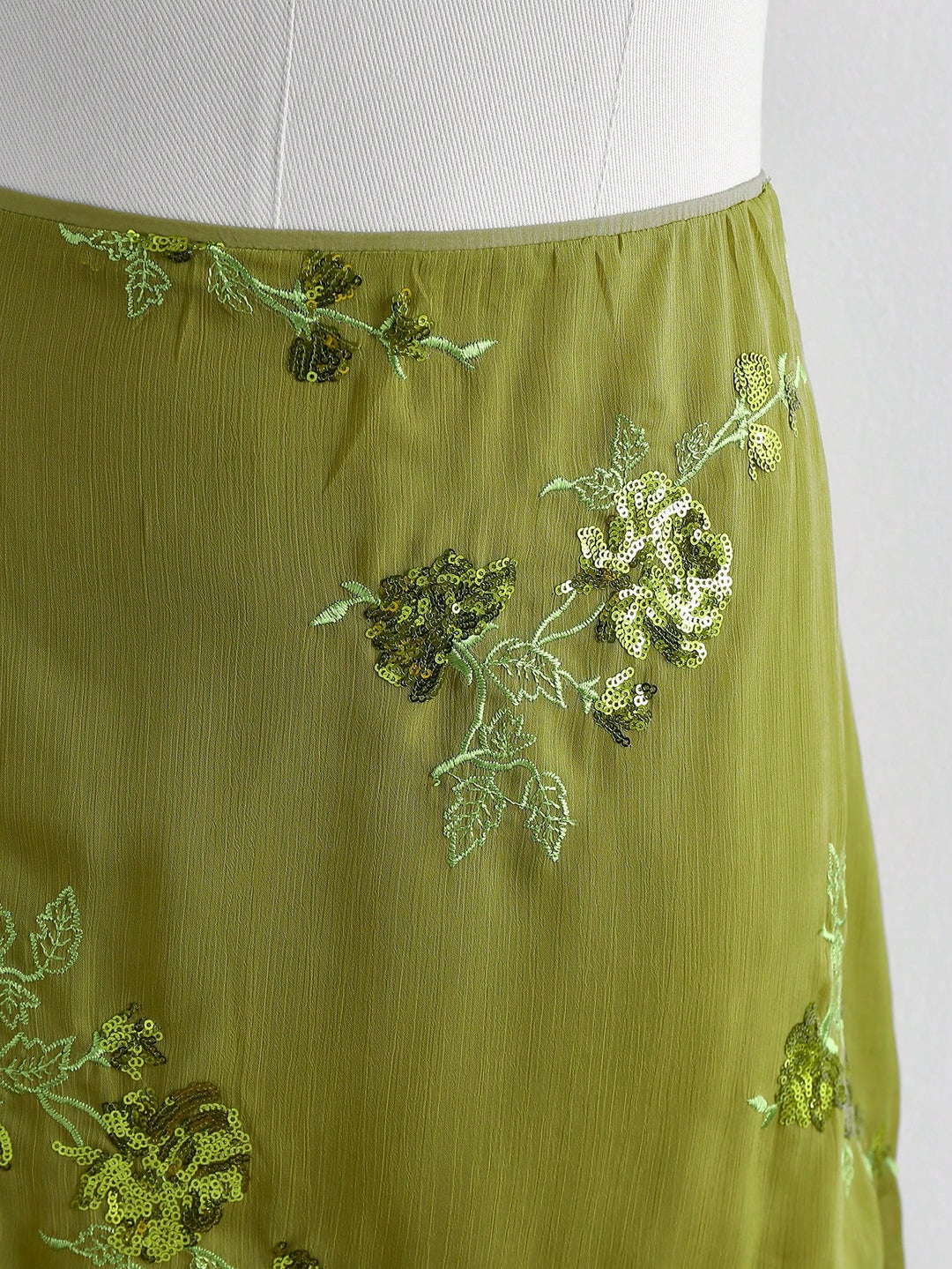 Fustă mini SHEIN, verde