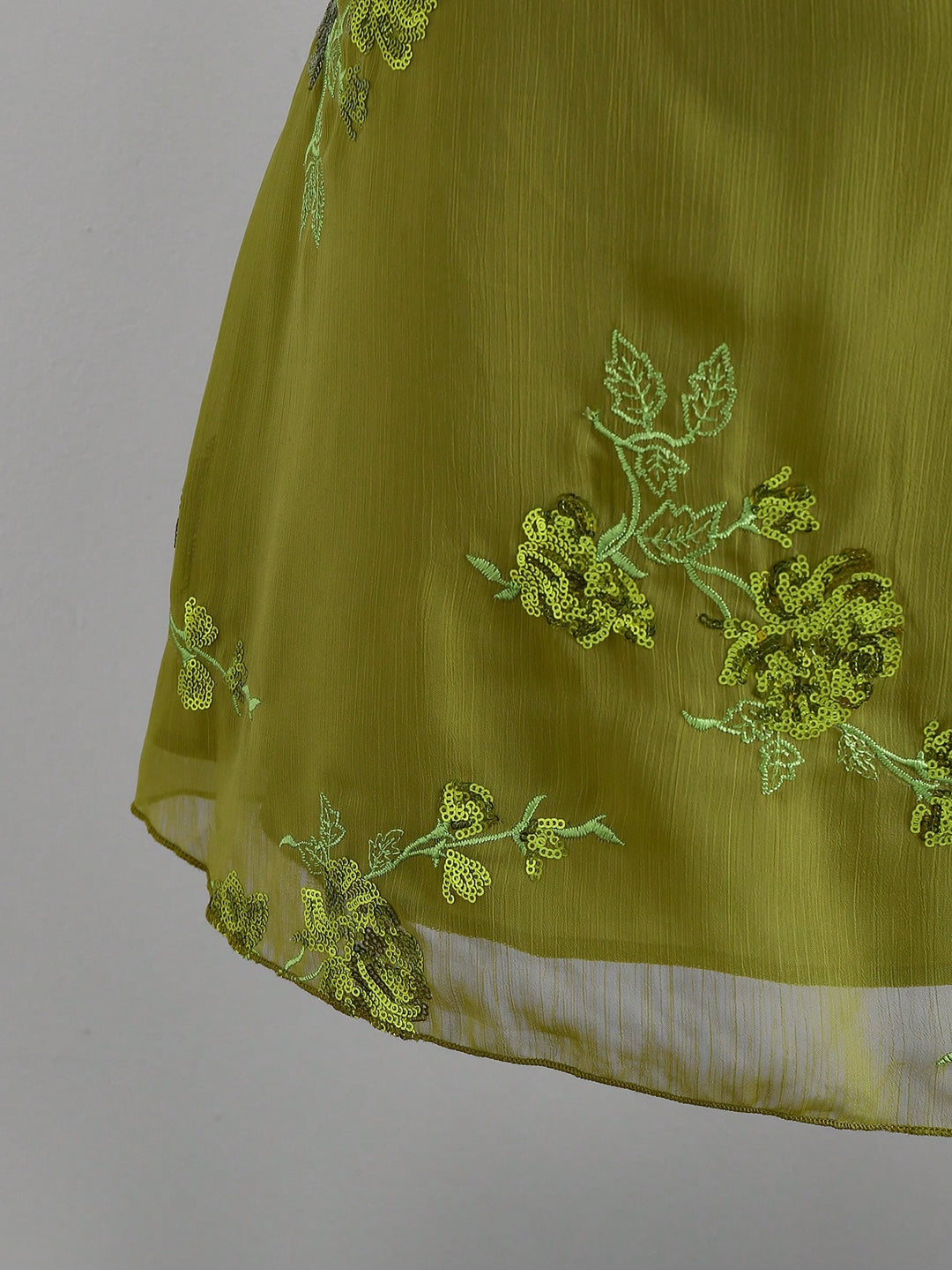 Fustă mini SHEIN, verde