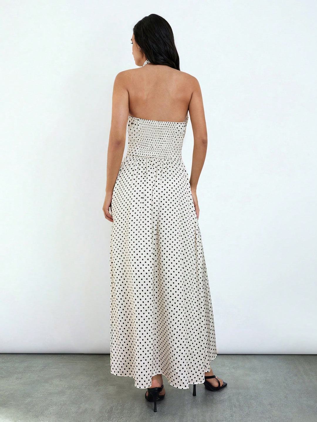 SHEIN maxi ruha, fehér