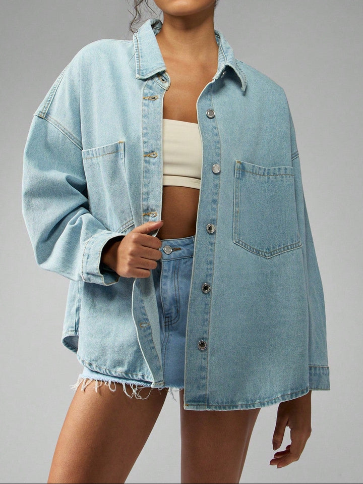 SHEIN farmerdzseki, kék