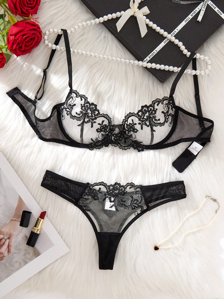 Set lenjerie SHEIN, negru