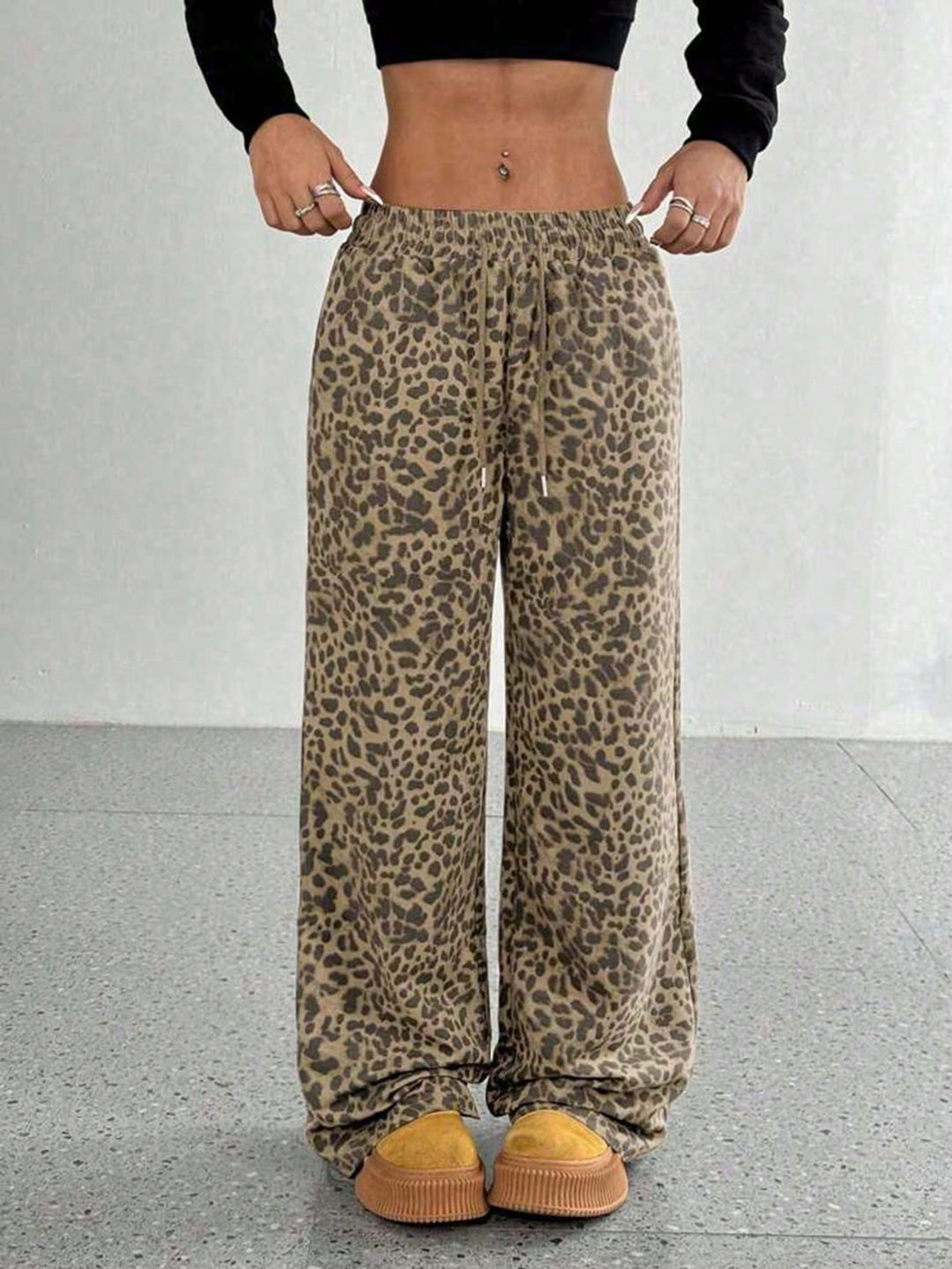 SHEIN nadrág, khaki