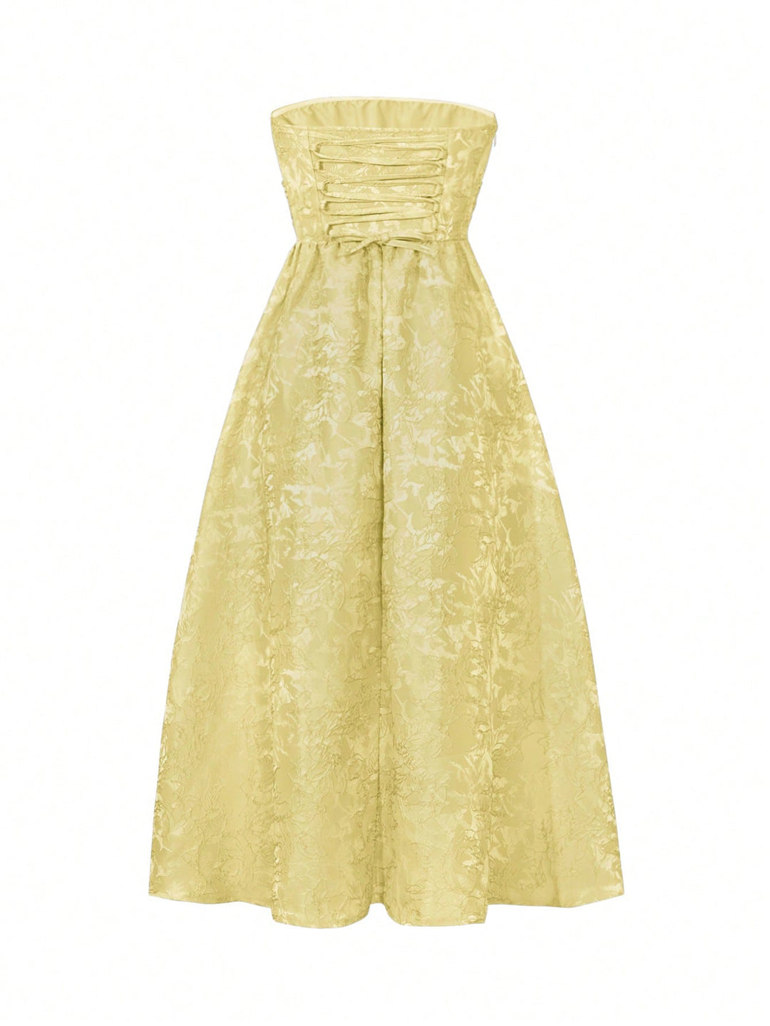 Rochie midi SHEIN, galben
